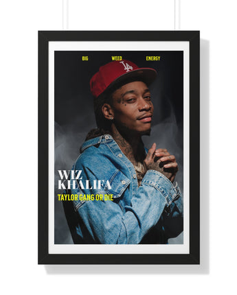 Wiz Khalifa Framed Poster