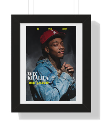 Wiz Khalifa Framed Poster