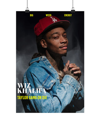 Wiz Khalifa Paper Poster